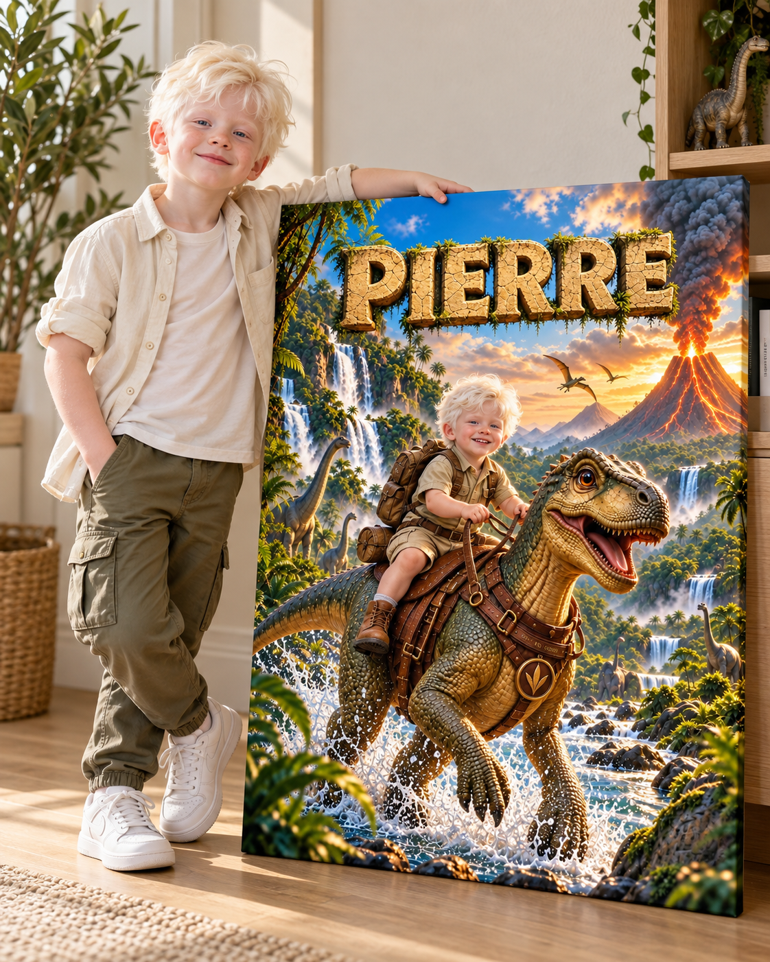 Une toile prête à émerveiller